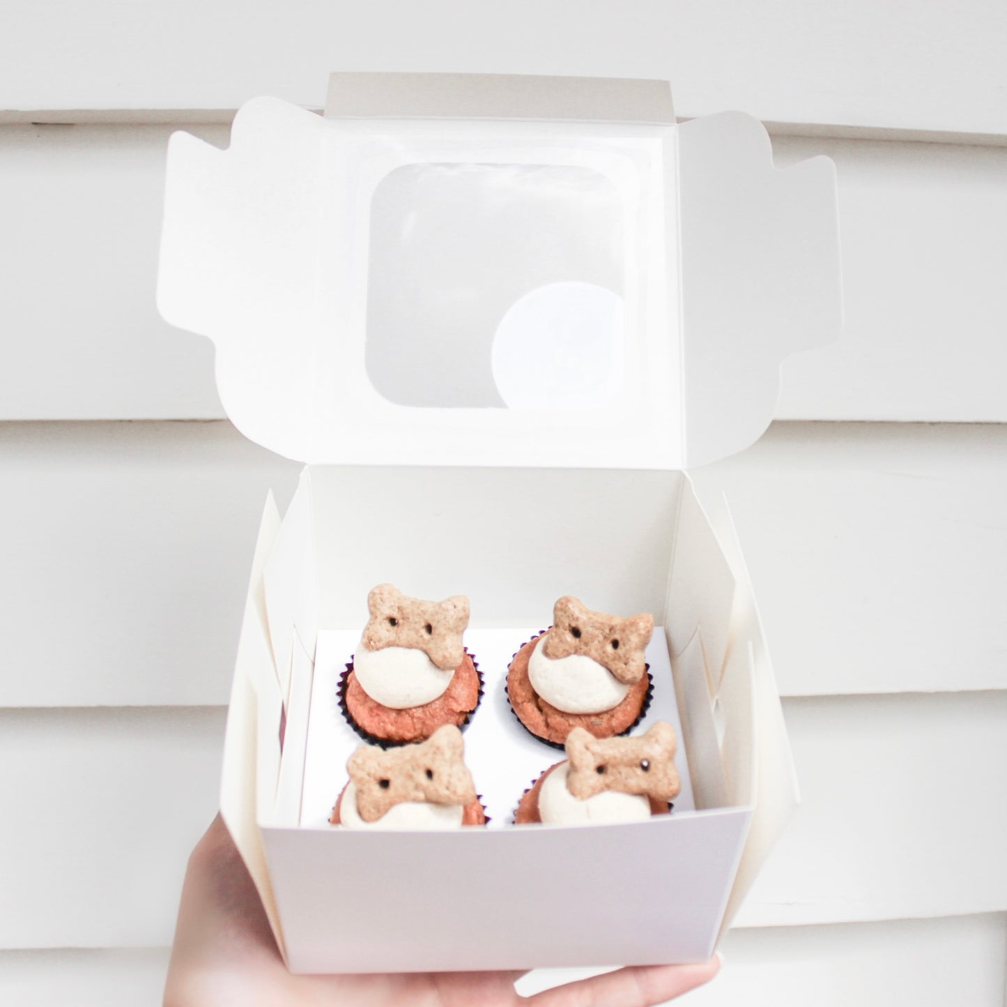 Mini 4 Pack Pupcake Box